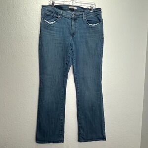 Levi's Classic Bootcut Jeans Womens 16M 33x32 Blue Medium Wash Denim Stretch